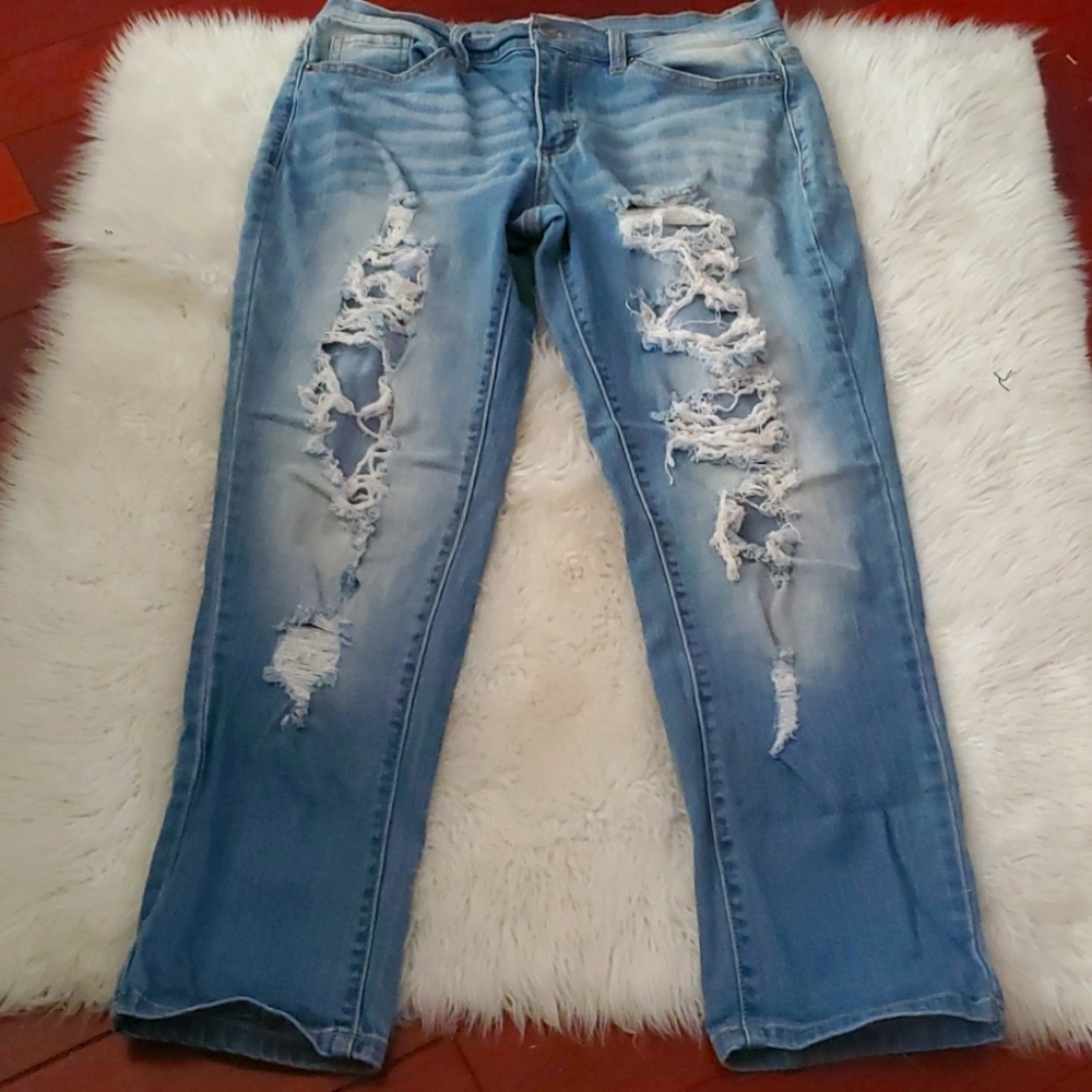 Distressed Jeans